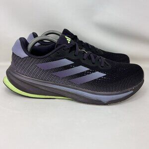Adidas Supernova Rise Running Shoes Black Purple Women's Size 10